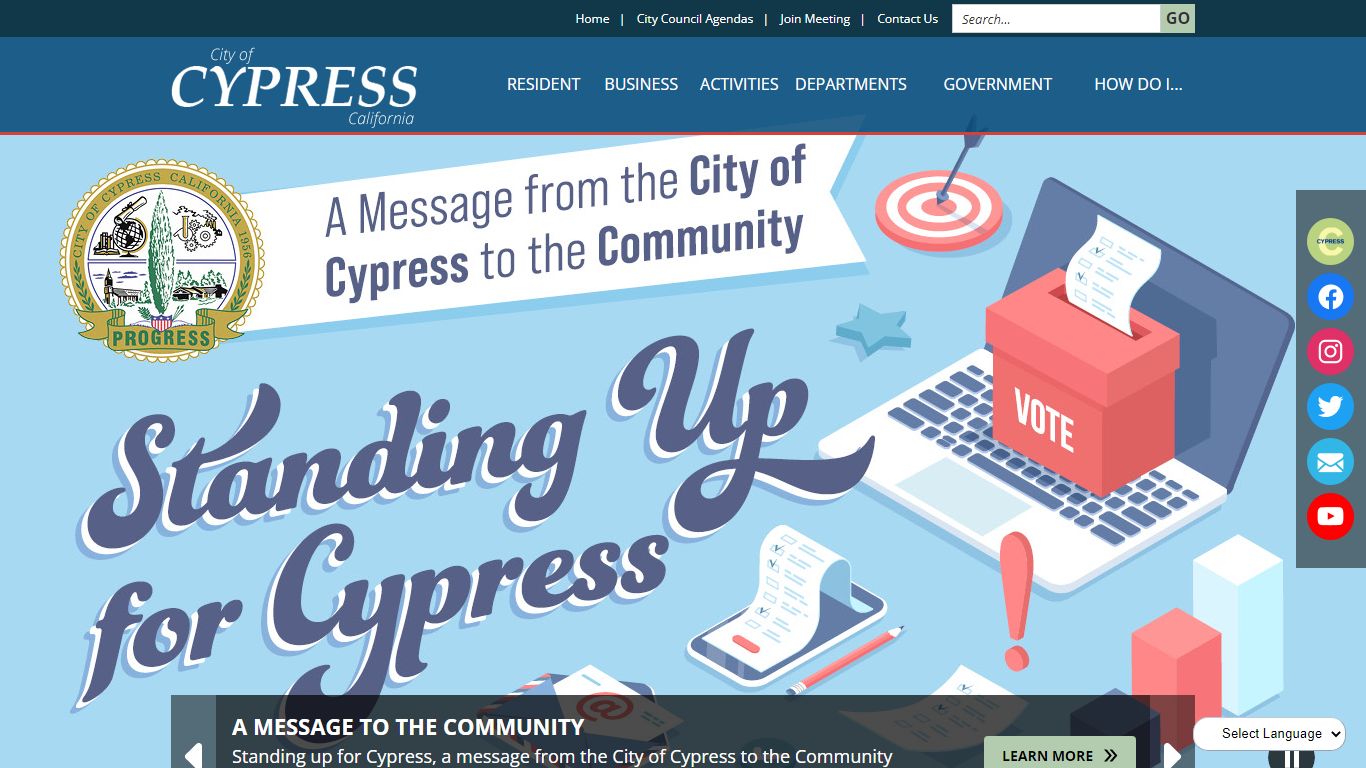 City of Cypress | Home